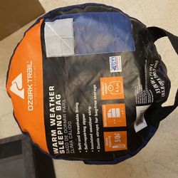 Ozark Trail Warm weather sleeping bag