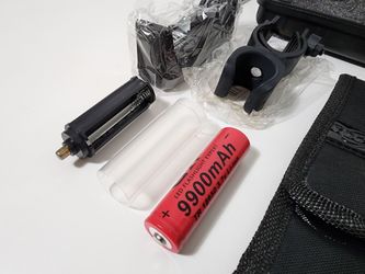Adjustable Focal Length Rechargeable Flashlight COB Led Flashlight