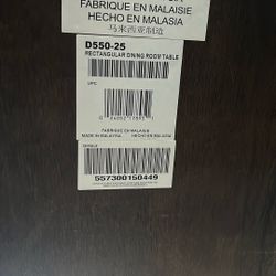 Dining Room Table And 4 Chairs