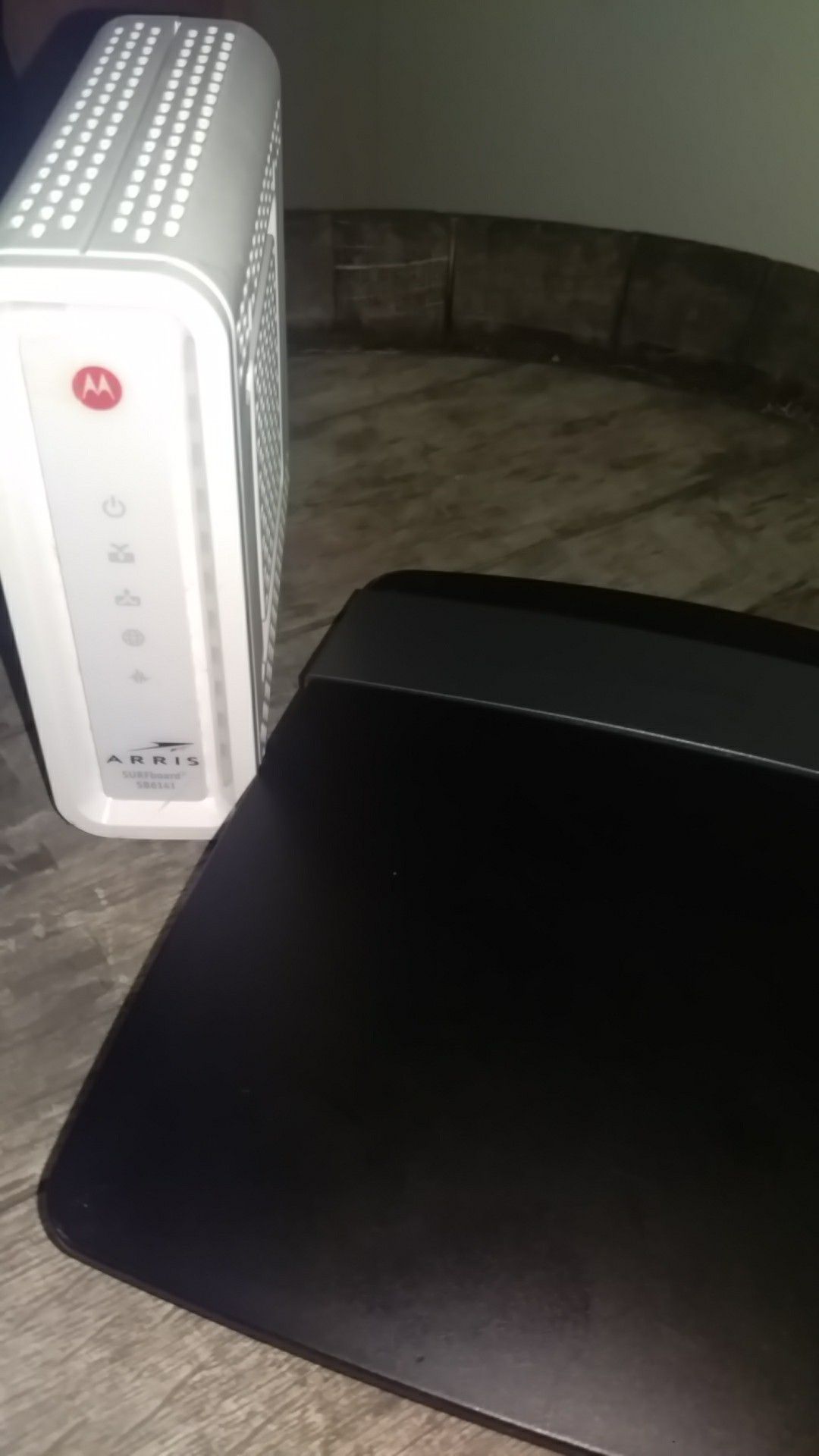 Good as new router and modem