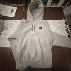Champion Hoodie Grey