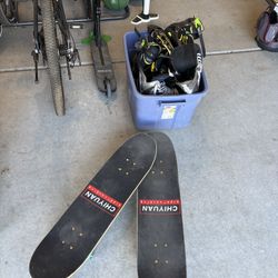 Skateboards - And Rollarblades 