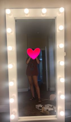 Full Length Hollywood Mirror