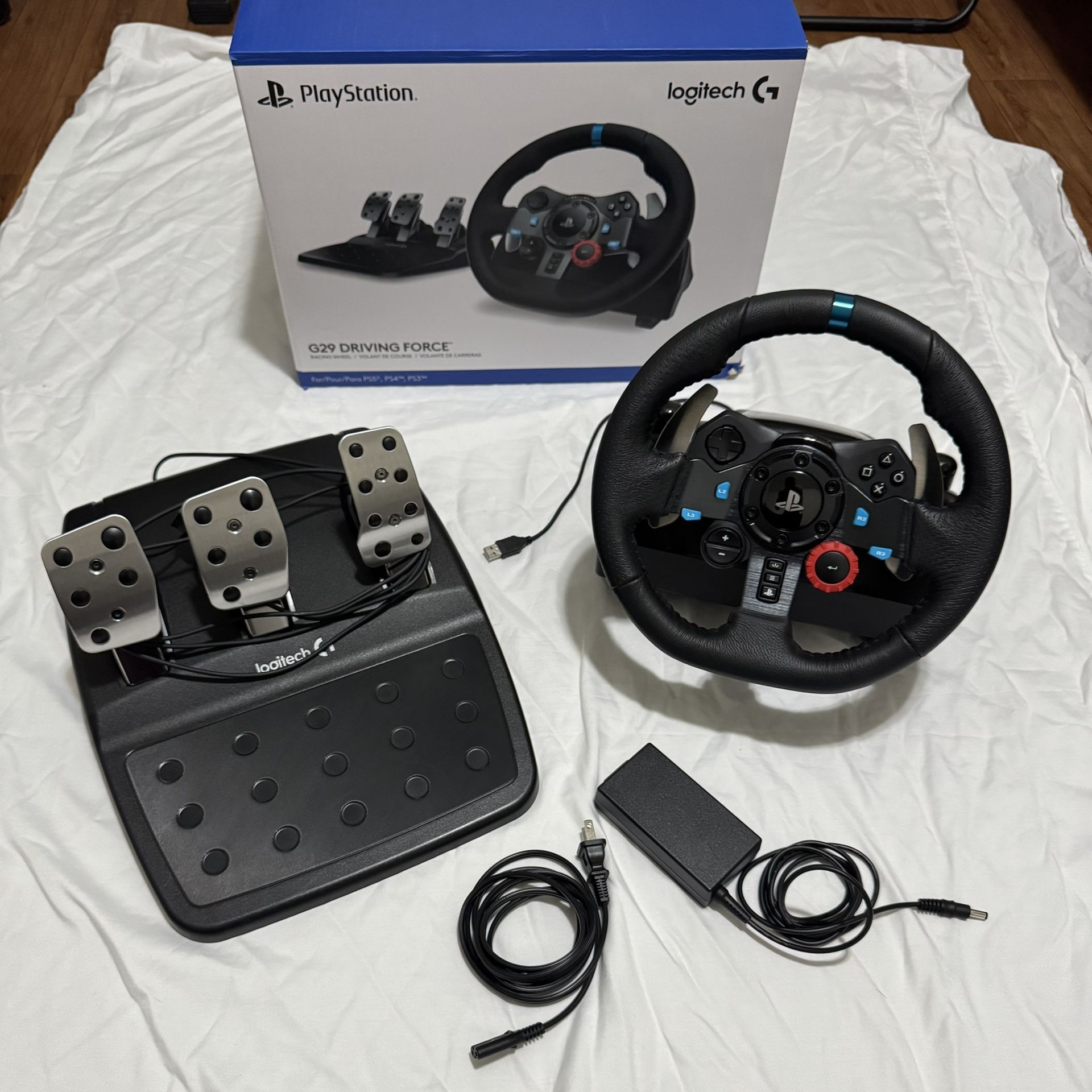 Logitech G29 Wheel + Pedals For Sale!!!