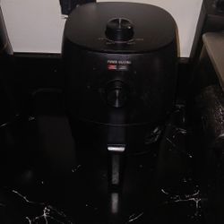 Deep Dish Air Fryer Black