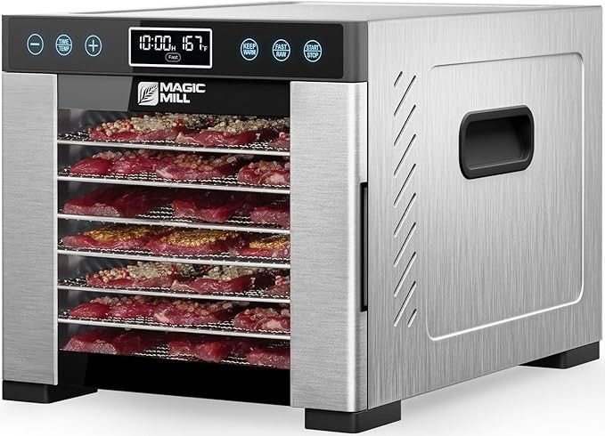 Magic Mill Pro Food Dehydrator Machine | 7 Stainless Steel Trays