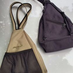 Eddi Bauer 2in1 Crossbody and Backpack lady's bag