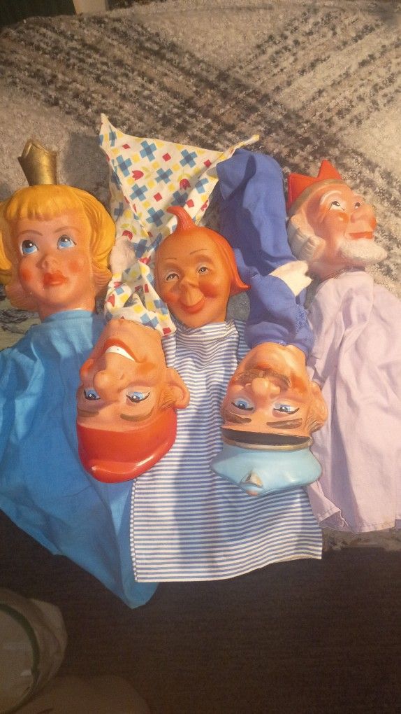 Vintage Hand Puppets