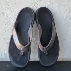 OluKai Women's Ohana  Flip Flop Thong Sandal US Size 9 Boho Hippie Surf 