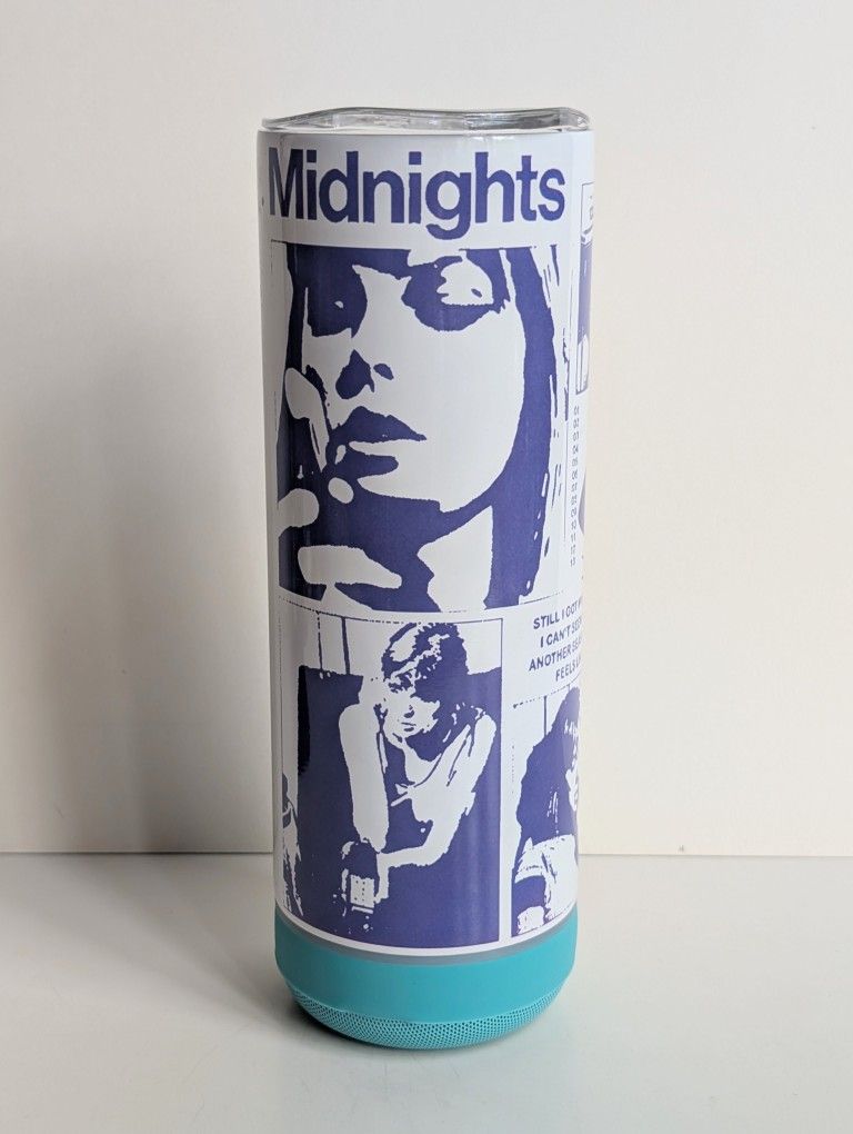 Taylor Swift "Midnights" Album Bluetooth Speaker Tumbler