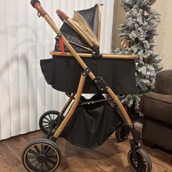 3-in-1 Small Pet Stroller