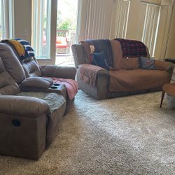 Couch And Love Seat 