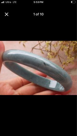 Elegant Thick green bangle Certificate Jadeite luck Bangle Bracelet 66mm 8 inches