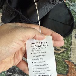Pet Travel Bag New