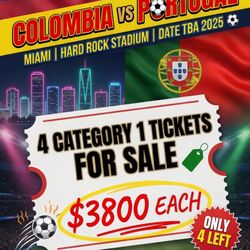 Colombia Vs Portugal