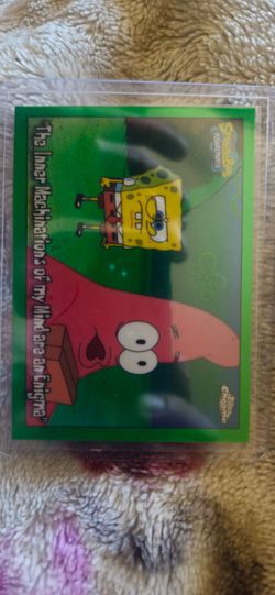 Spongebob Topps Chrome Green Refactor
