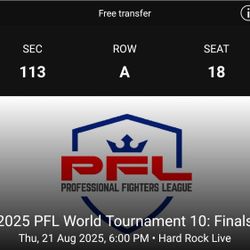 Pfl Championship Fight