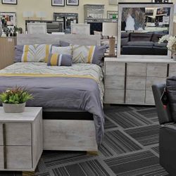 New 4pc Bedroom Set In Box Buy Now Pay Later $39 Down No Credit Needed 