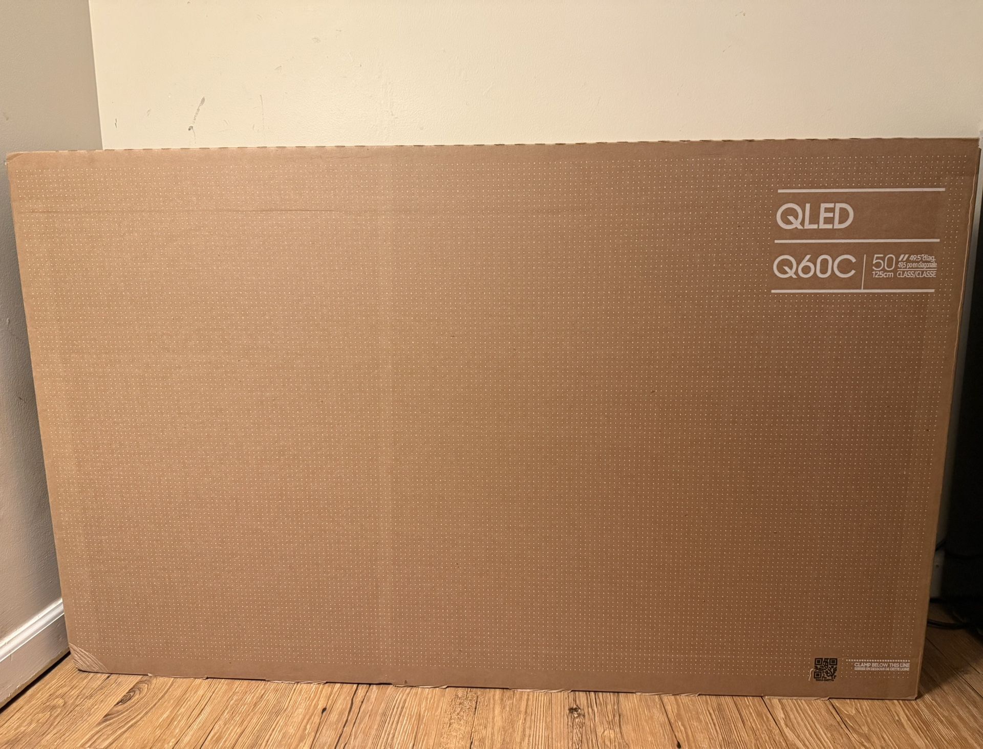 New Samsung 50” 4K QLED