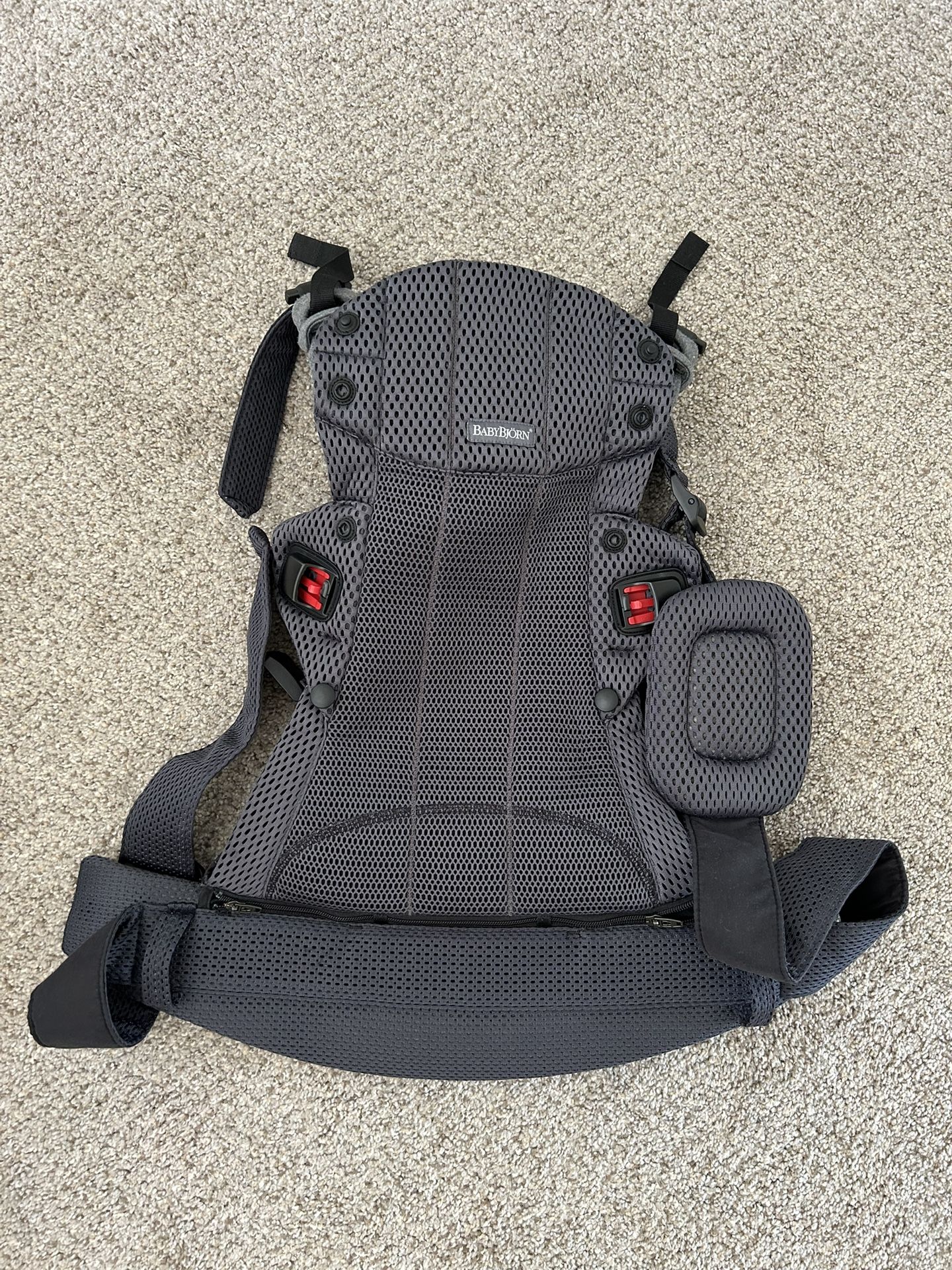 BabyBjörn Baby Carrier Harmony, Anthracite, 3D Mesh