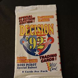 Hilarious Decision ‘92 Election Trading Cards w/ Ross Perot!
