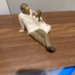 Willow Tree Style Couple Figurine