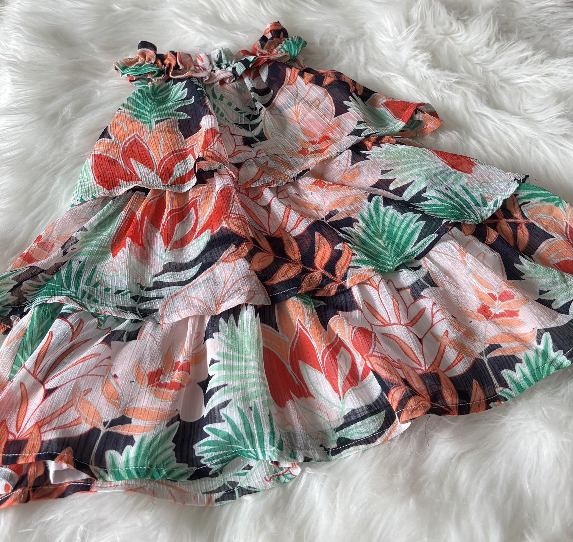 Janie and Jack Toddler Tropical Dress *2T