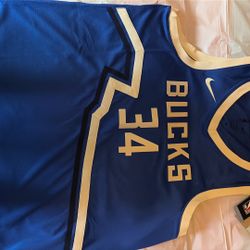 Xtra large Giannis Antetokounmpo Milwaukee Bucks Jersey