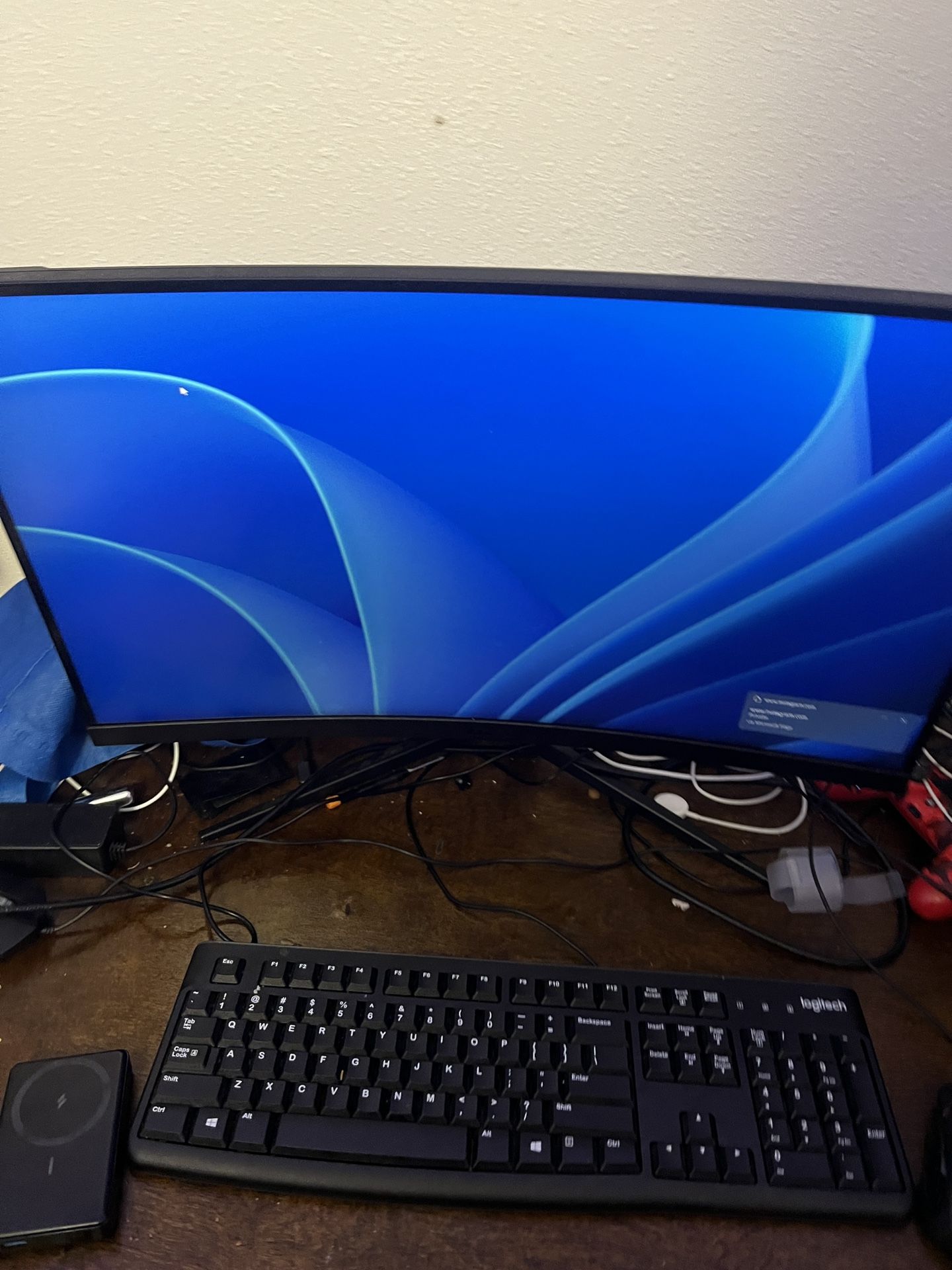 Gaming Pc+ Monitor Set Up
