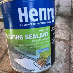 Henry 289 White Roofing Sealant 1 Gallon