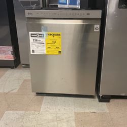 New Quadwash Stainless Steel Dishwasher 3 Rack