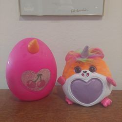 Rainbocorns Sequin Surprise Unicorn Plush in a Giant Mystery Egg by ZURU 11"