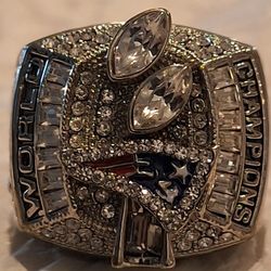 2003 Super Bowl XXXVIII  New England Patriots Tom Brady Ring