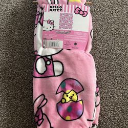 Hello Kitty Easter Blanket For Toddler New