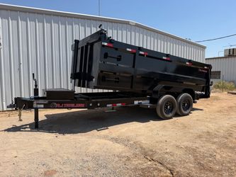 2026 RJTRL Telescopic Dump Trailer