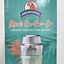 BRAND NEW Margaritaville Maui On-the-Go Frozen Drink Machine and Portable Blender