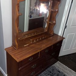 Dresser And Mirror 