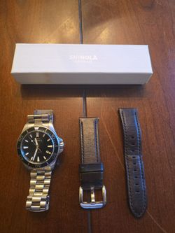 Shinola Lake Superior watch