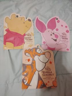 Disney Winnie the Pooh Scented Facial Sheet Masks Set of 3