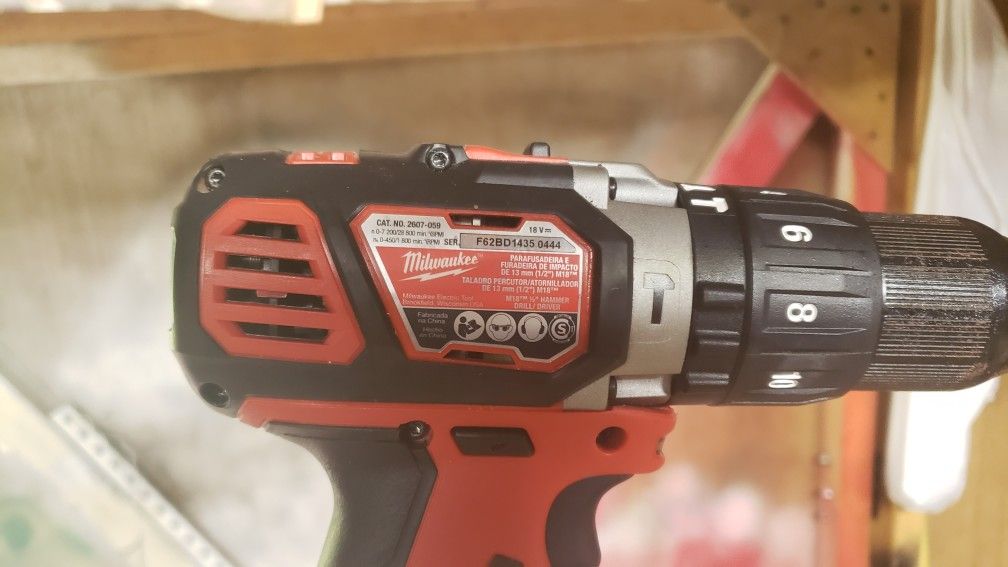 Milwaukee 2607-059 1/2" Hammer drill