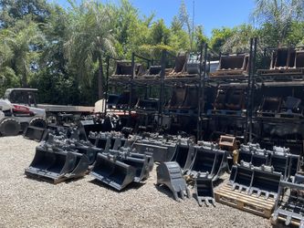 Mini Excavator Buckets Skid Steer Attachments 