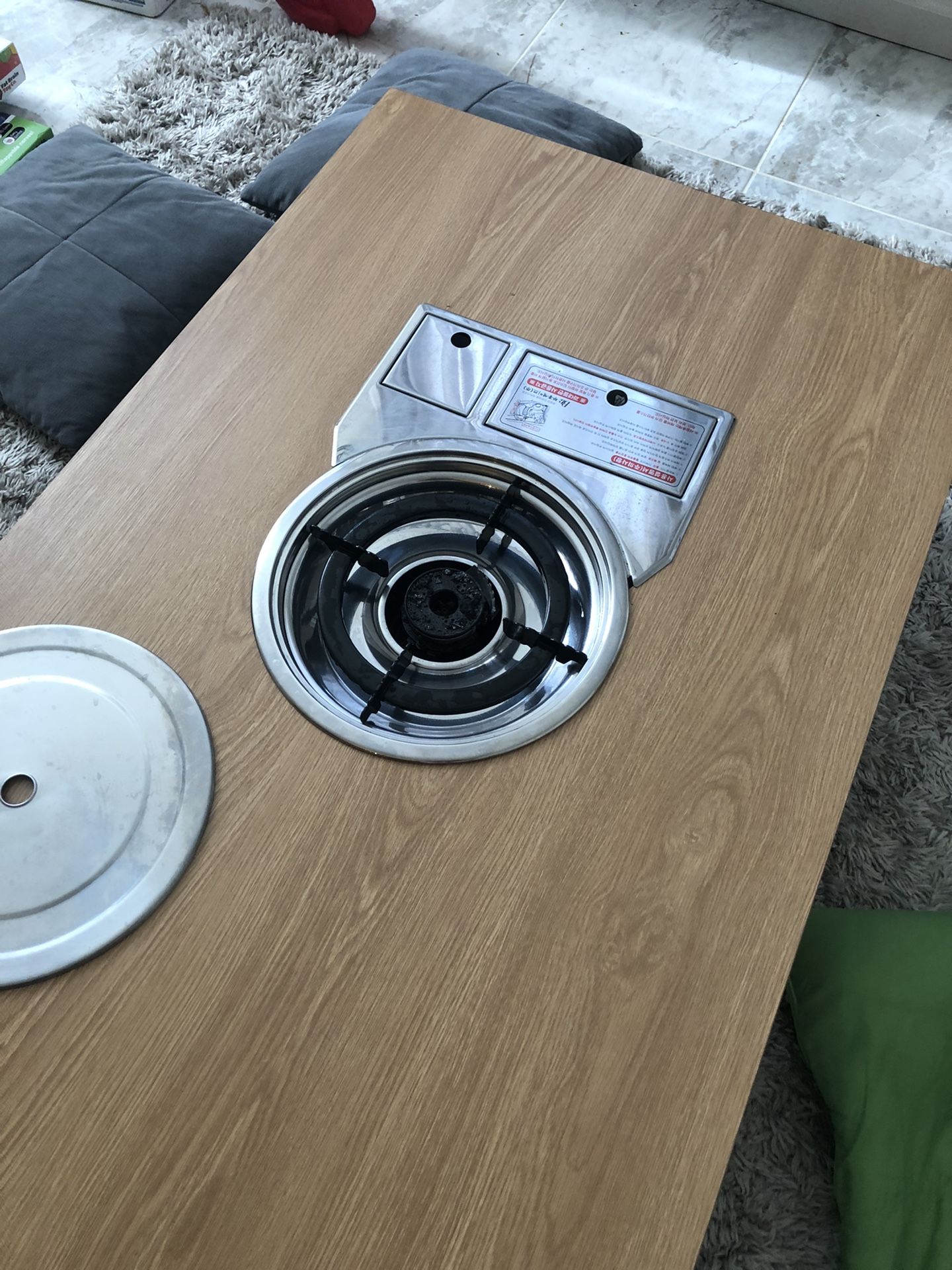 Foldable Korean BBQ table Grill