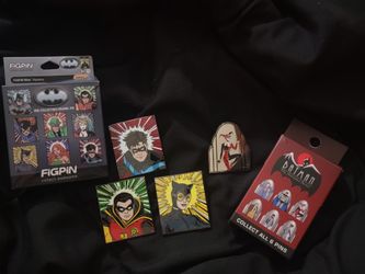 Batman enamel pins (individual)