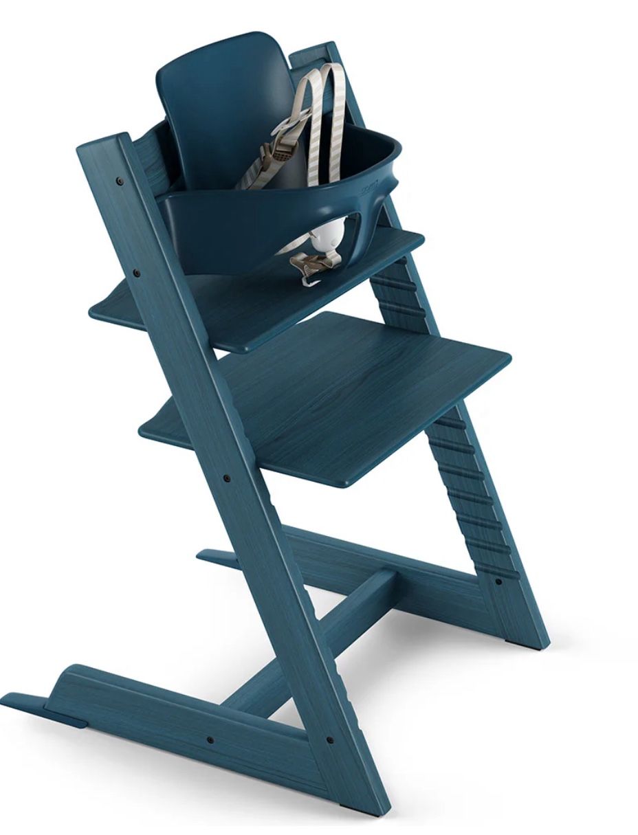 Stokke Tripp Trapp Chair With Tray And Cushion