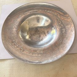 Silver Plated Bowl. 10” Diameter. 2” Deep