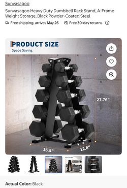 Dumbbell rack stand