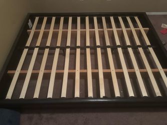Leather Platform Bed Frame