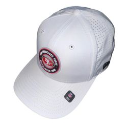 NEW ERA SAN FRANCISCO 49ERS COOL ERA WHITE SNAPBACK HAT