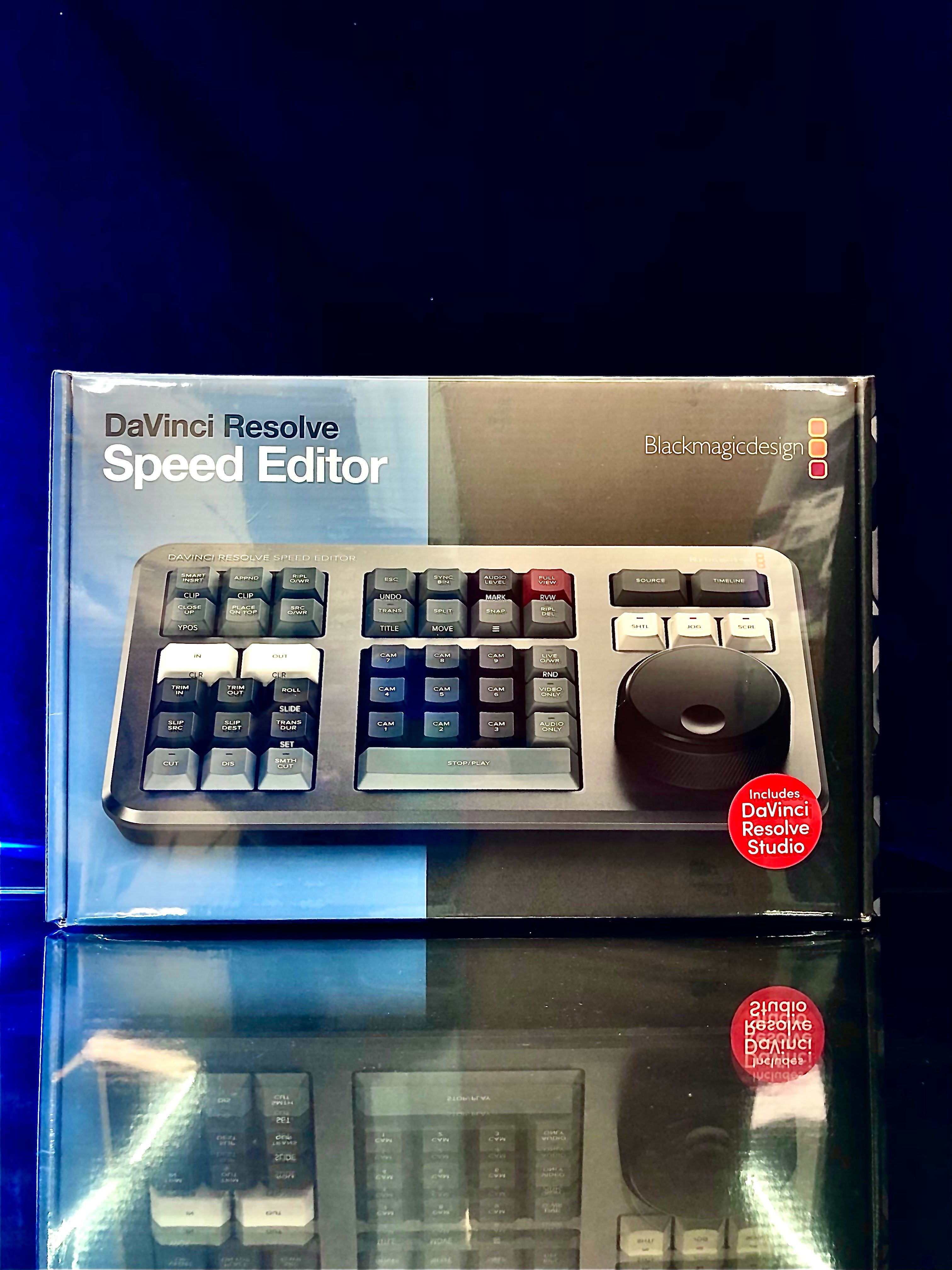 Blackmagic Design DaVinci Resolve Speed Editor with Studio Software