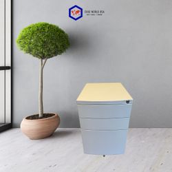 White Mobile BBF Pedestal